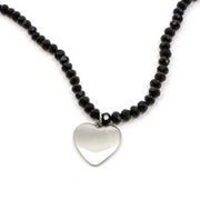 Love Yourself Halsband 90cm Svart