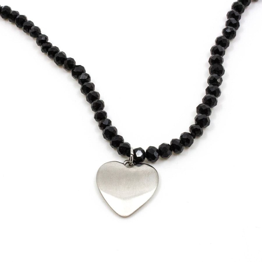Love Yourself Halsband 90cm Svart