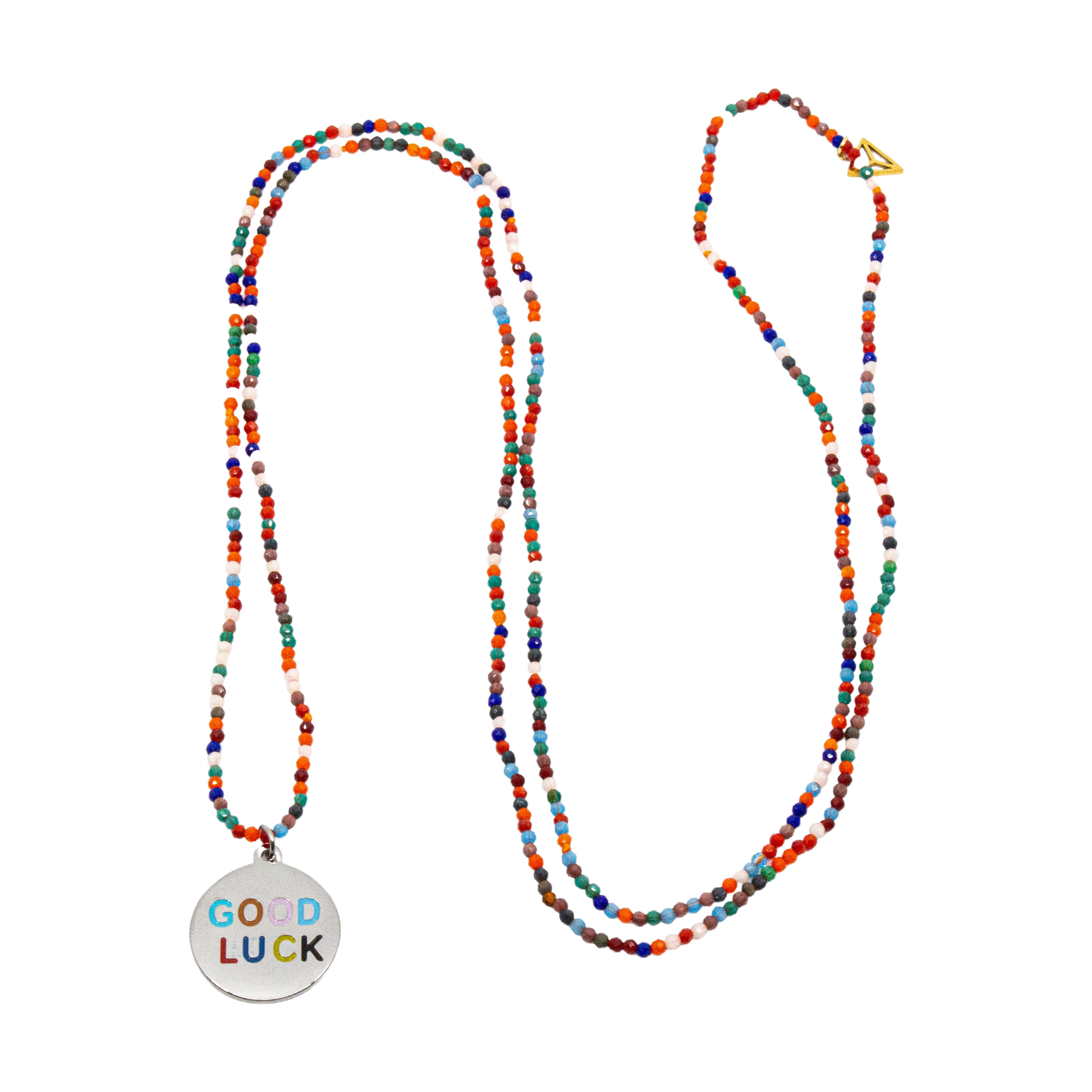 Good Luck Halsband Multi/Silver