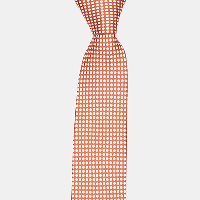 Helsingborg slips rost Orange / Siden / Bred