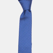 Smögen slips royal Blå