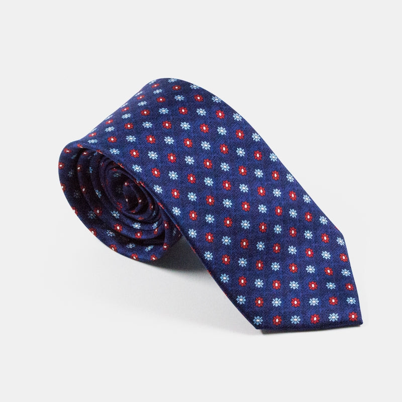 Flåsjön Slips Blå Blå