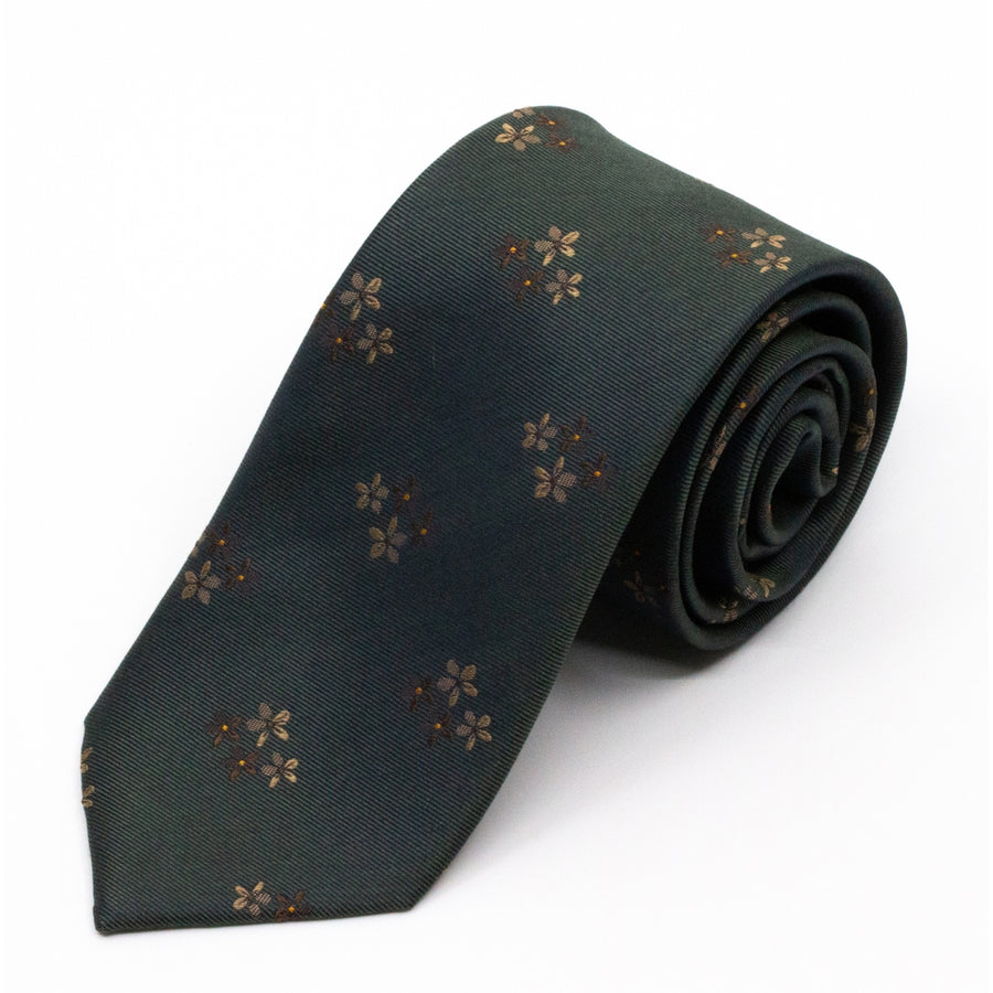 Pour Tie Dark Green