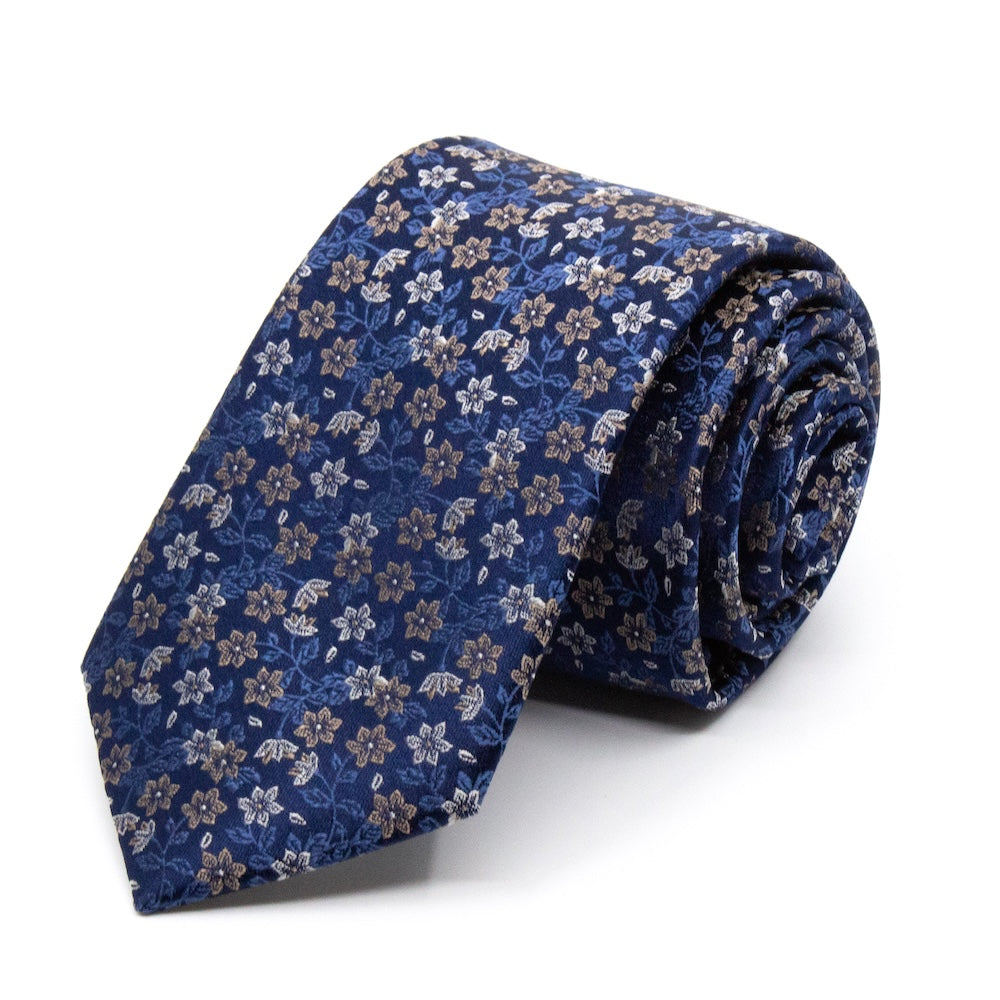 Baltic Sea Tie Navy Blue