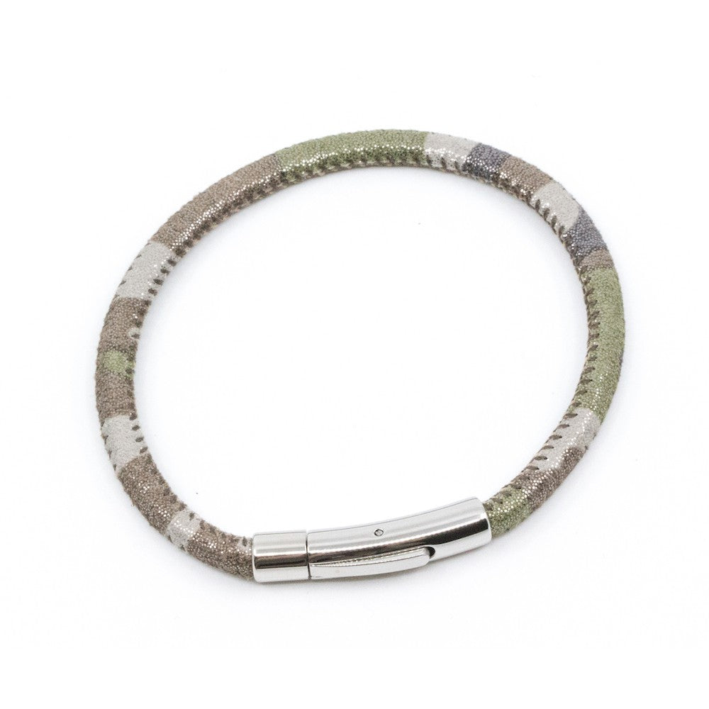 Camo Armband Silver Camo