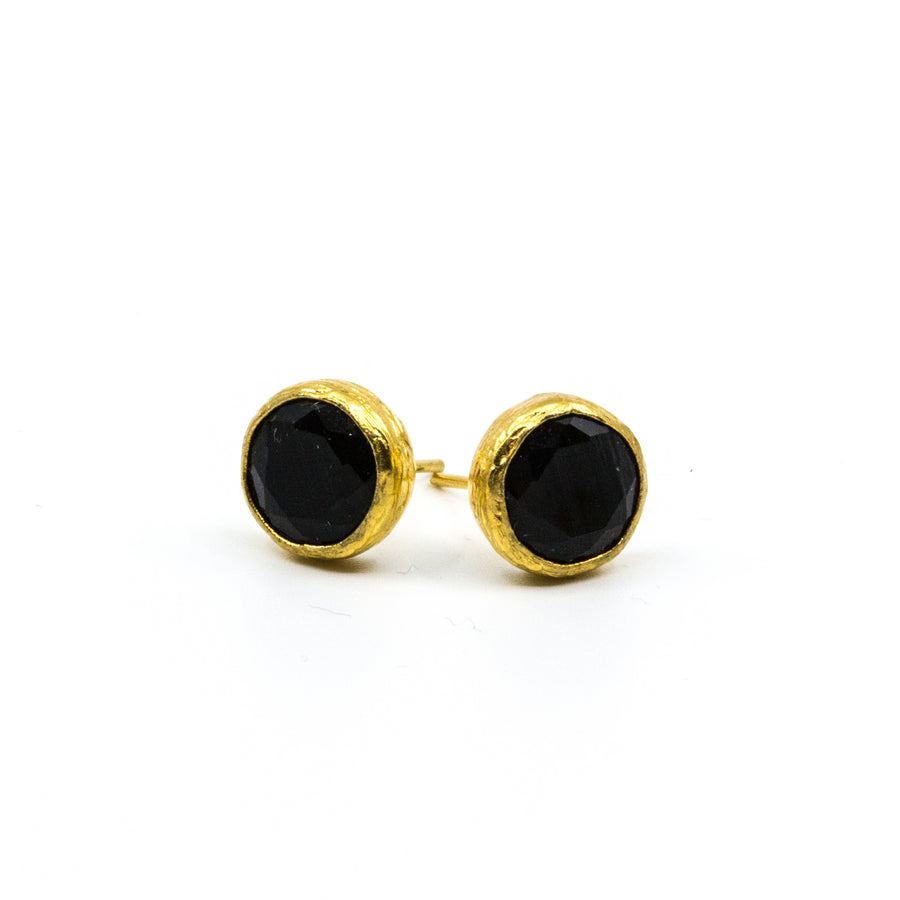 Tau Earring Black