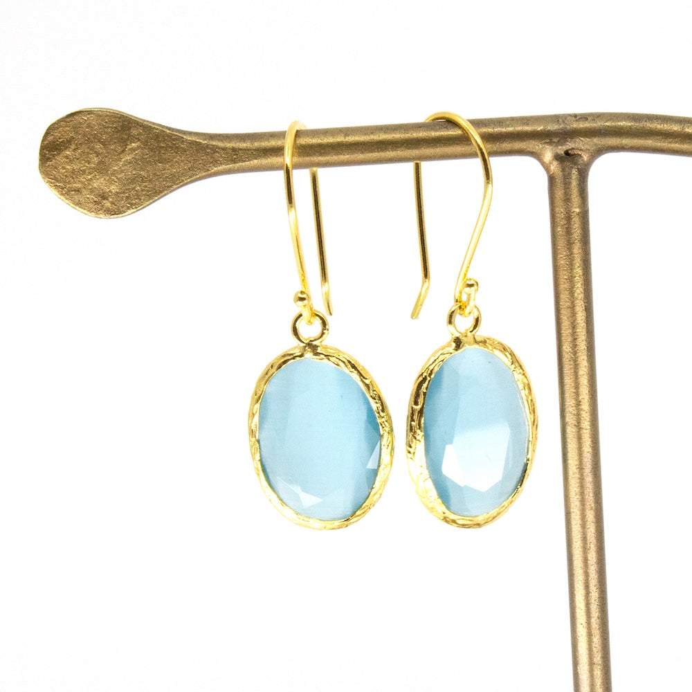 Théa Örhänge Ljusblå