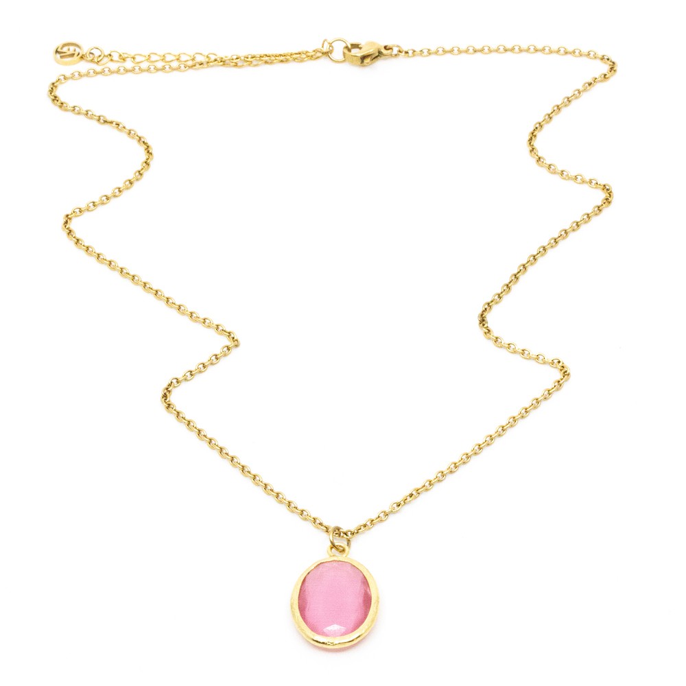 Thea Halsband 45cm Rosa Rosa