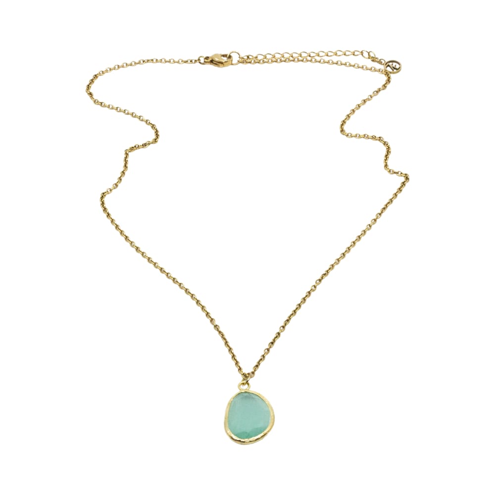Thea Halsband 45cm Turkos