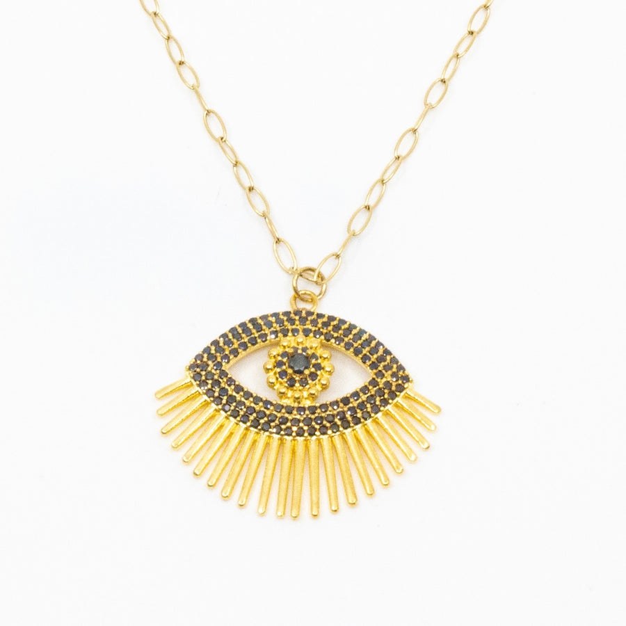 Eye Gazing Halsband Grå