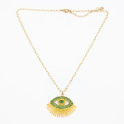 Eye Gazing Halsband Grön