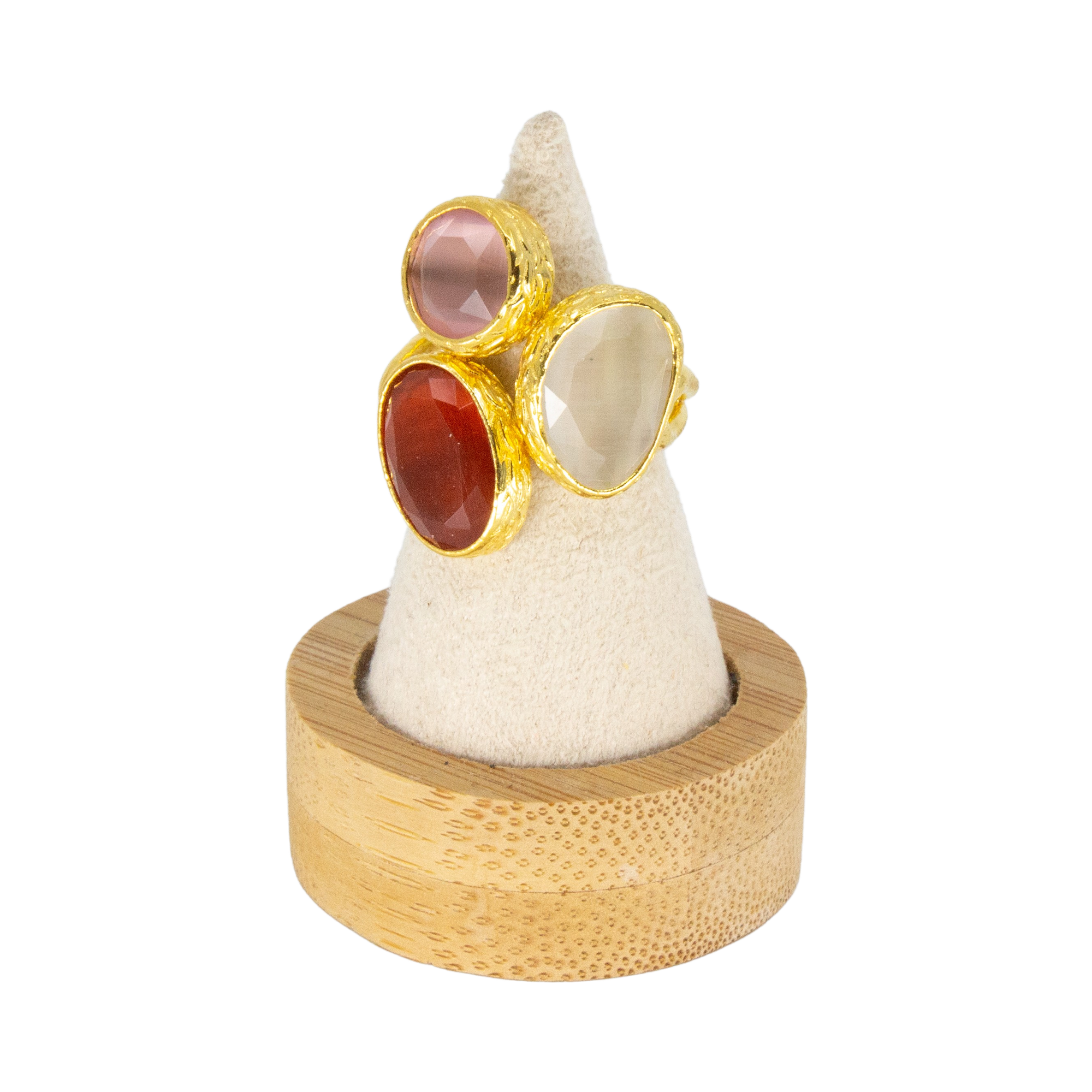 Tripple Omikron Ring Orange