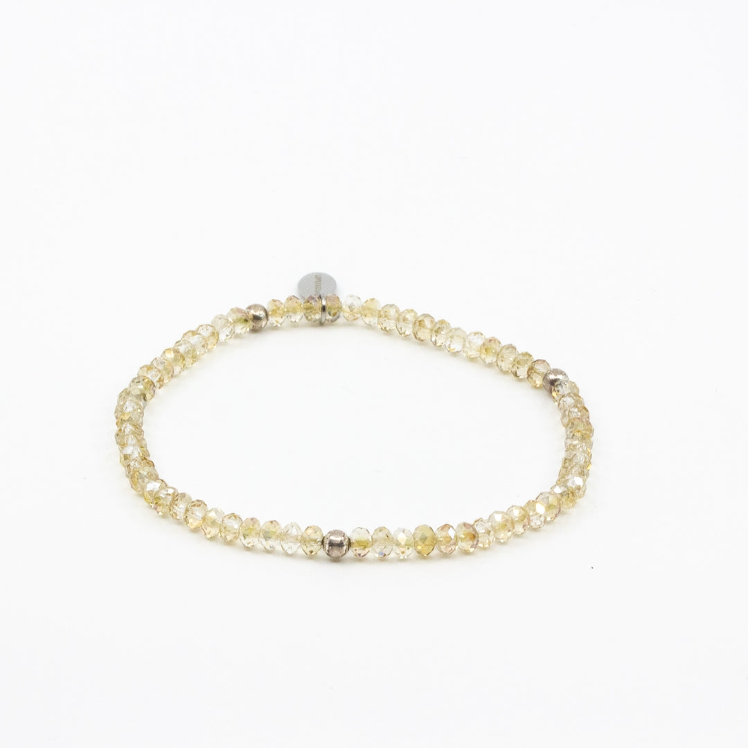 Sparkling 4mm Bracelet White
