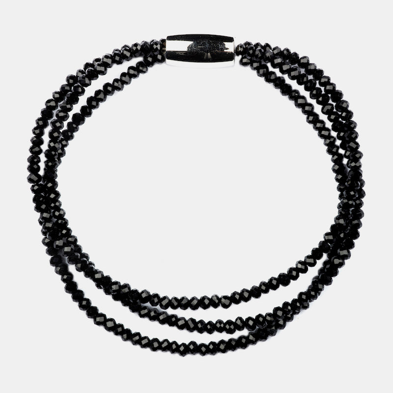 Alice Armband svart stål Svart