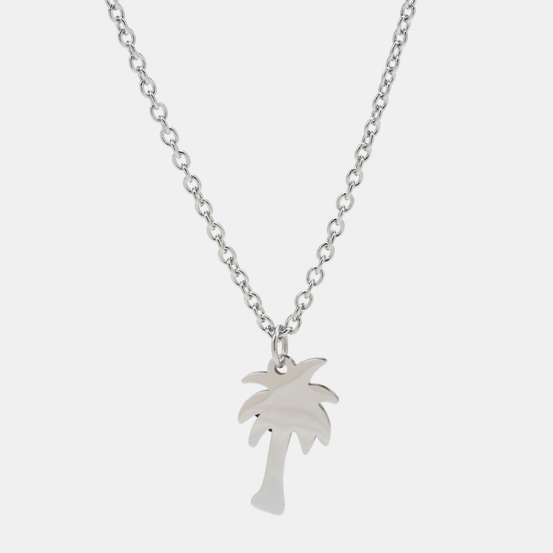 Palm Halsband 45cm Silver Silver