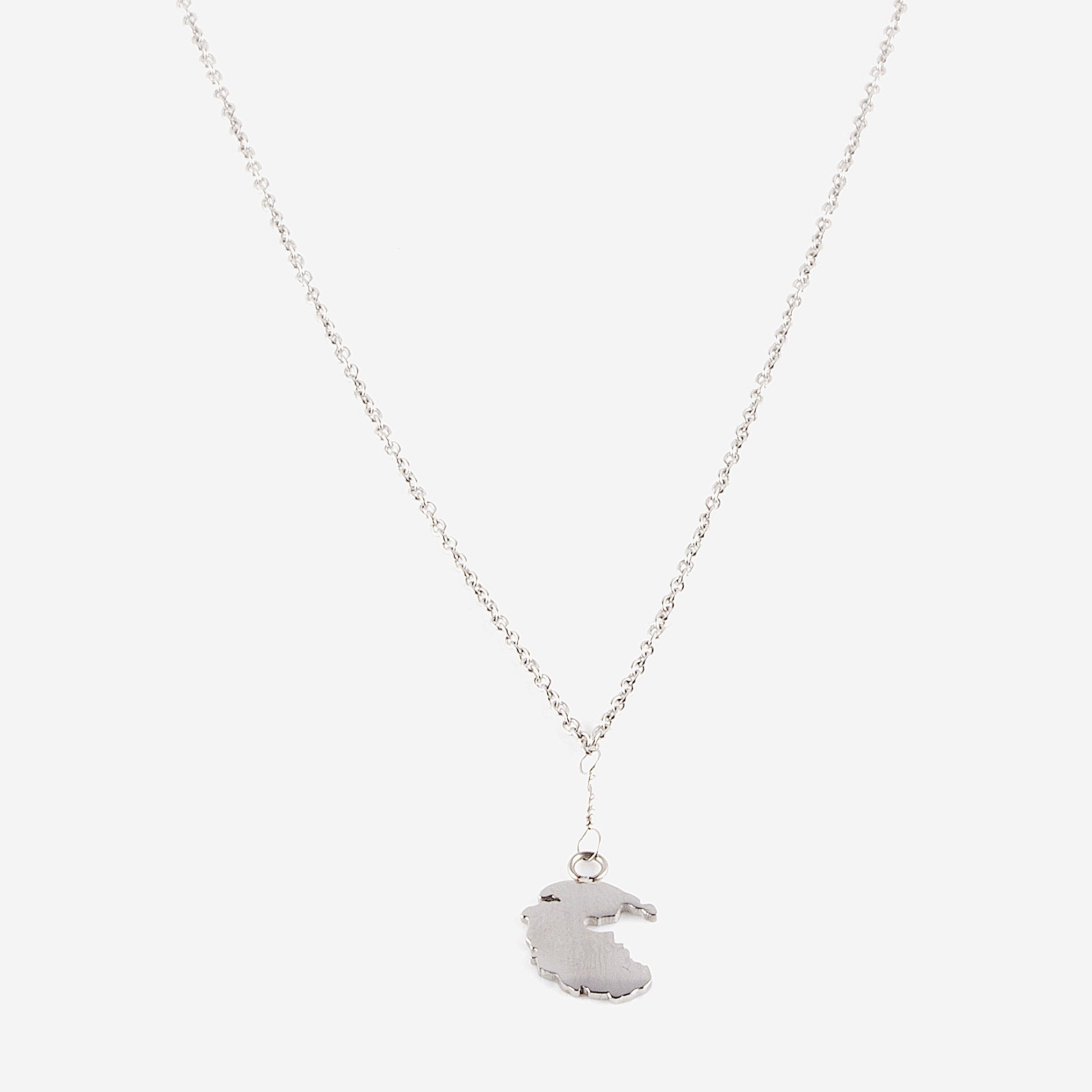 Pangea Halsband 42cm Silver Silver