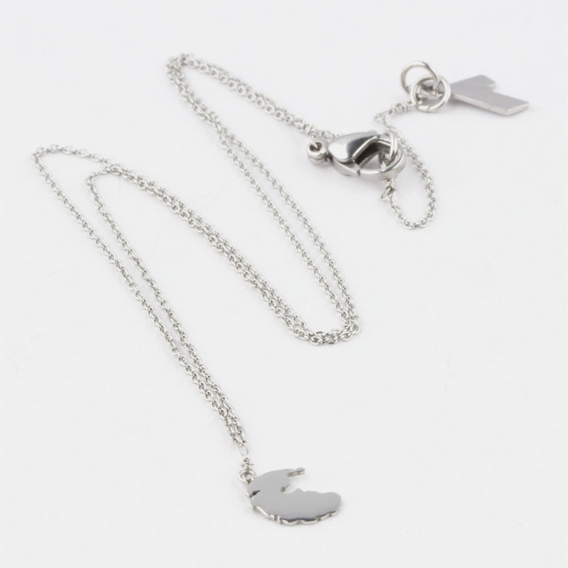 Pangea Halsband 42cm Silver Silver