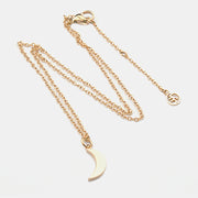 Moon Halsband 42cm Guld Guld