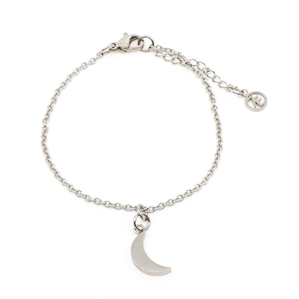 Moon Armband Silver Silver