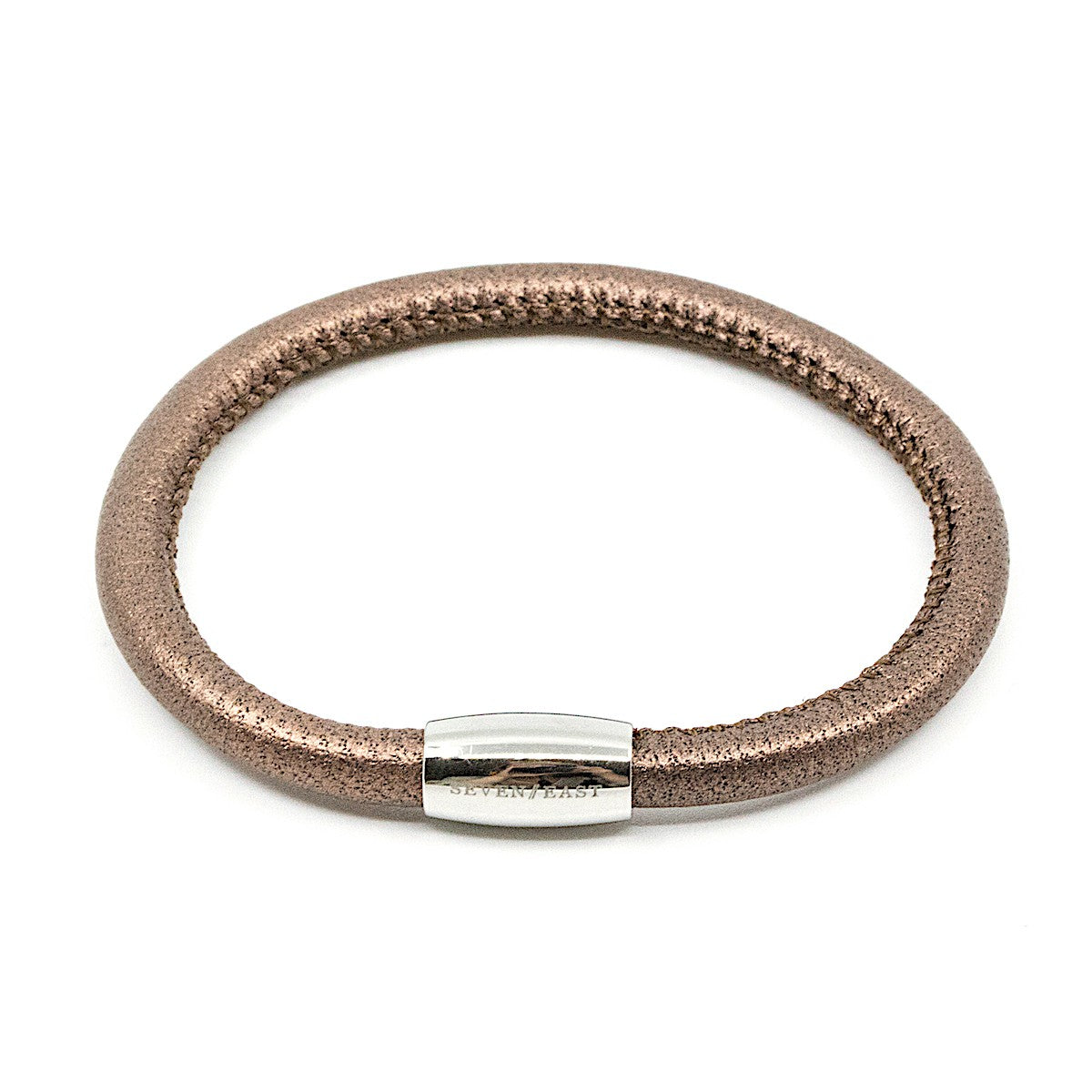 Leather Armband Brun Brun