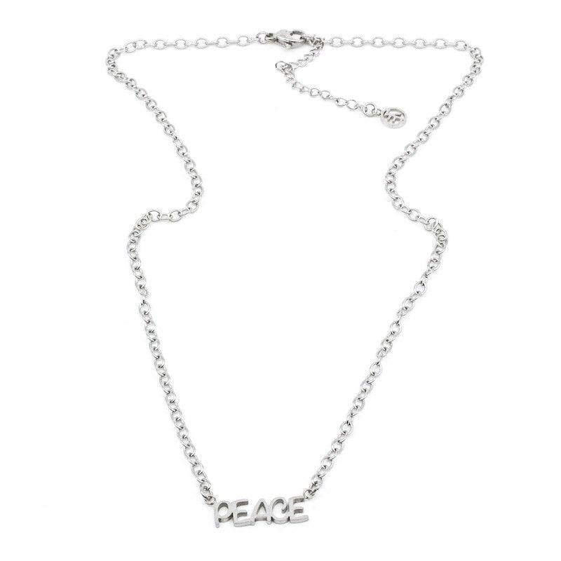 Inner Peace Halsband 42 Silver Default Title