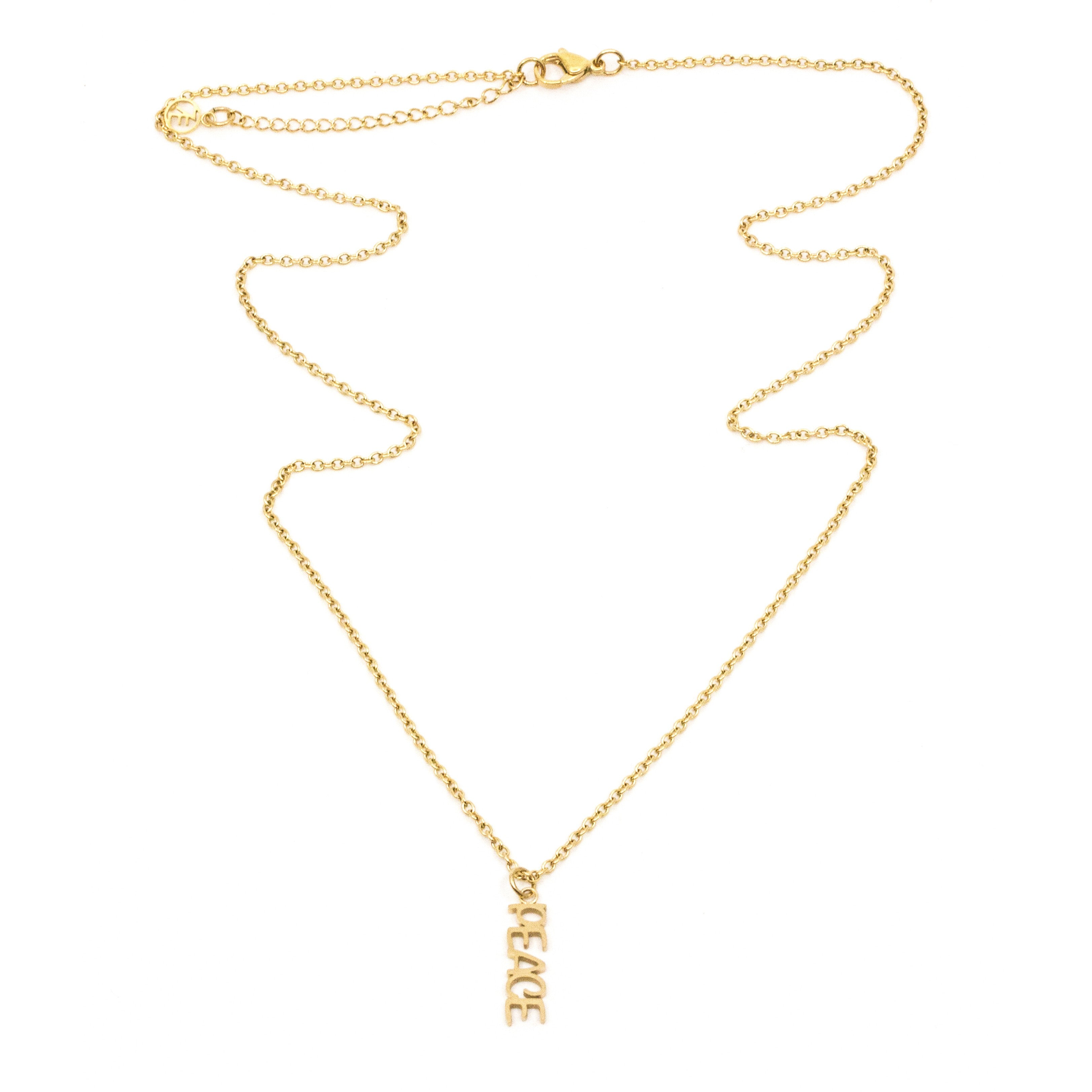 Inner Peace Halsband 60 Guld Default Title