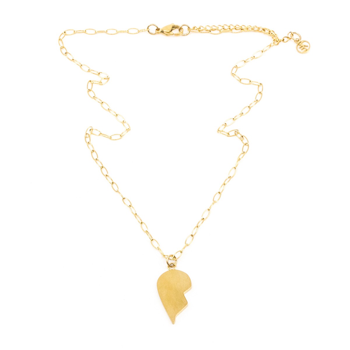 Without You I'm Half Halsband Guld Guld