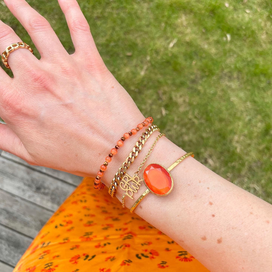 Beads Armband Orange Orange
