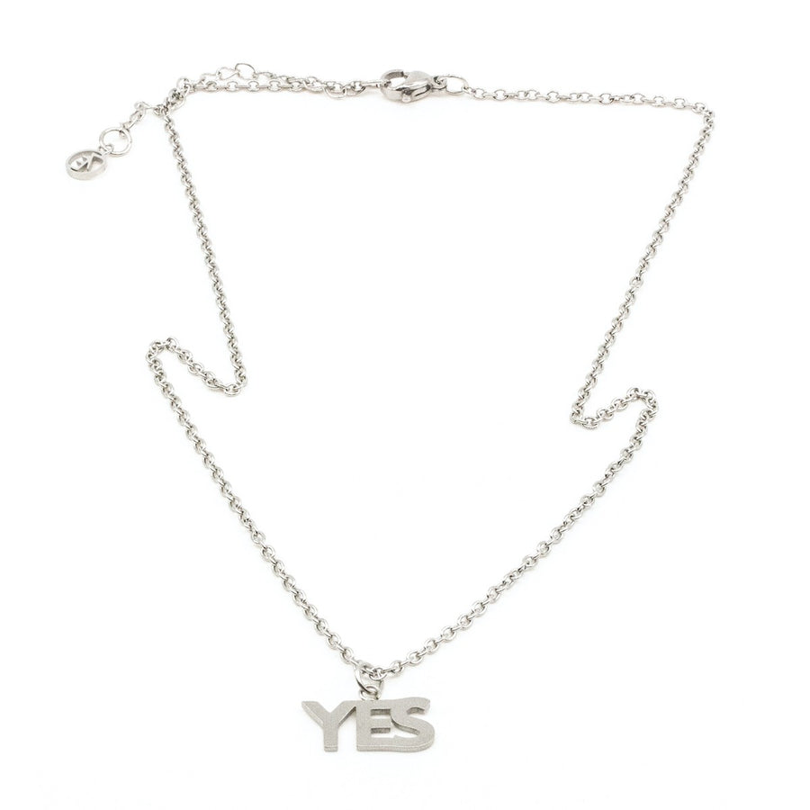 YES Halsband Silver Silver