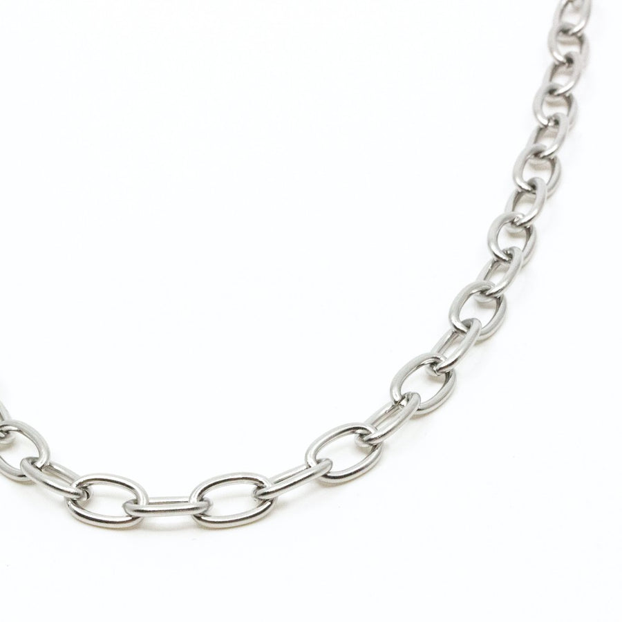Bigger Chain Halsband Silver Silver