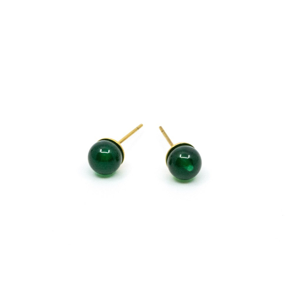 Mini Beads Örhänge Grön Grön