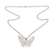 Butterfly Halsband Silver Silver