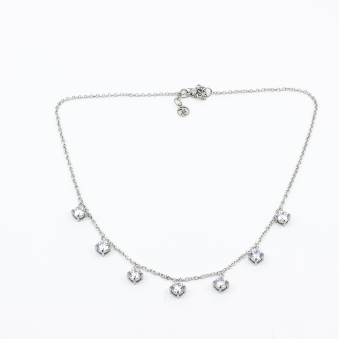 Super Sparkle Halsband Silver