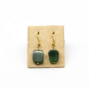 Green Jade Earrings