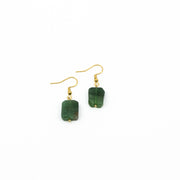 Green Jade Earrings