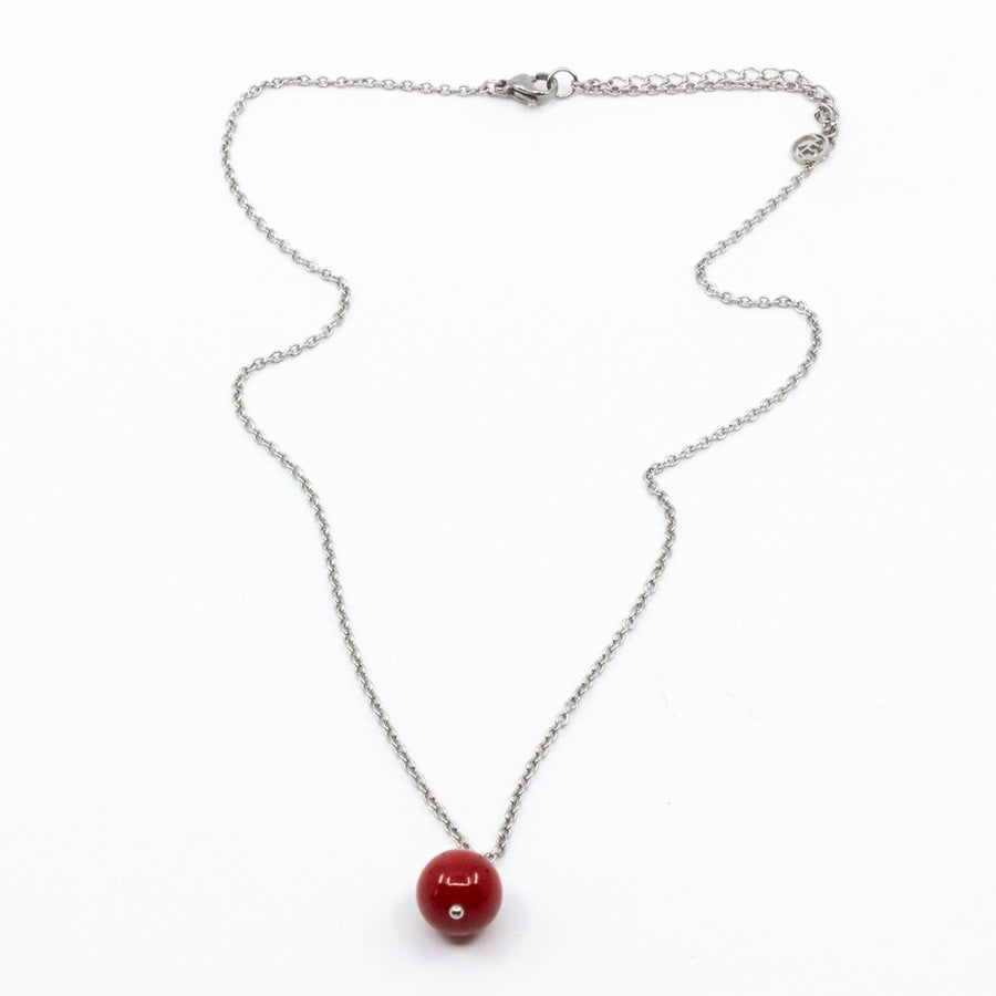 Ruby Necklace Red