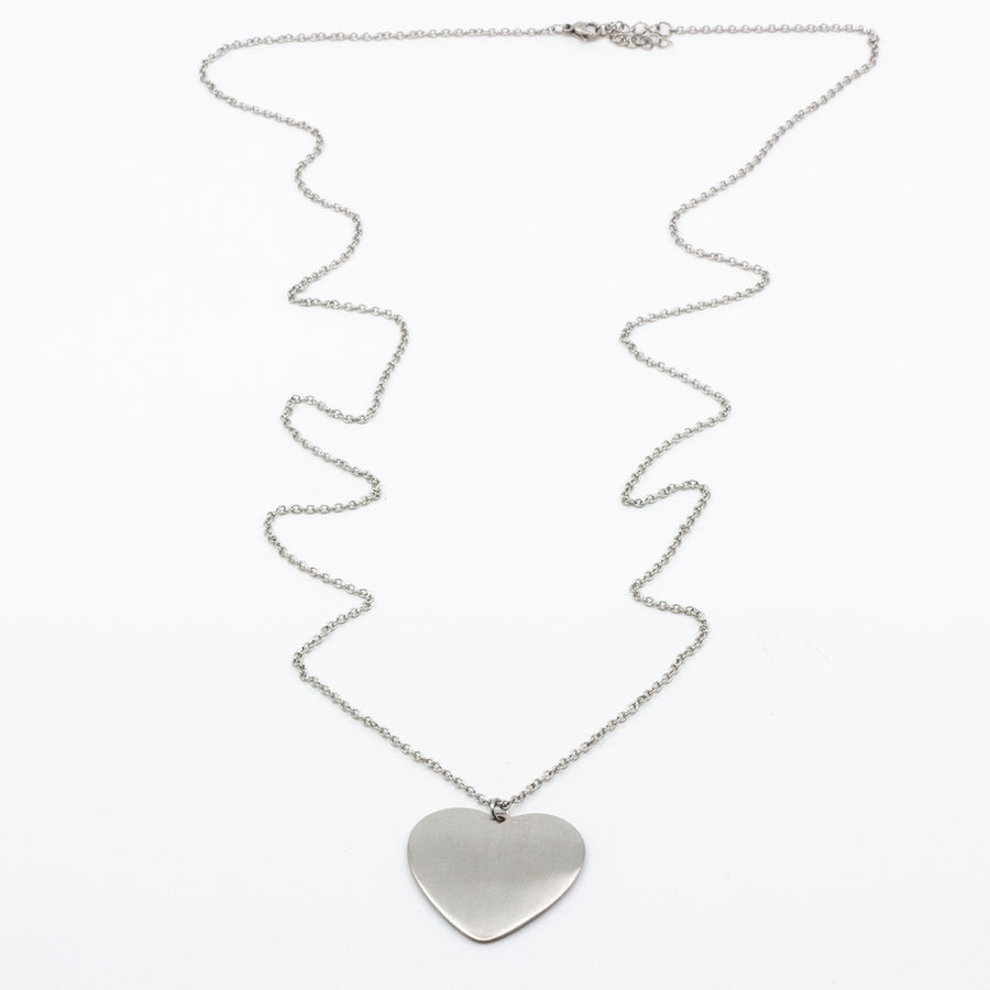 Love Yourself Halsband 90cm SIlver