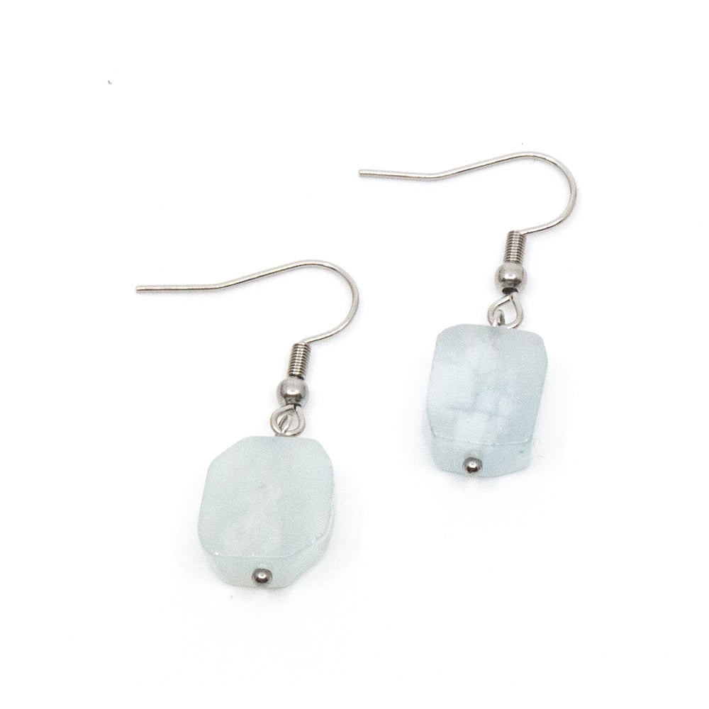 Akvamarin Örhängen Silver