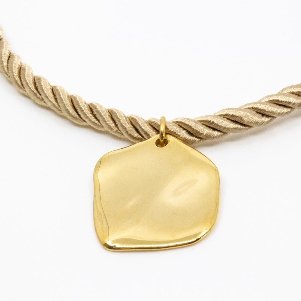 Ocean Rope Halsband Guld