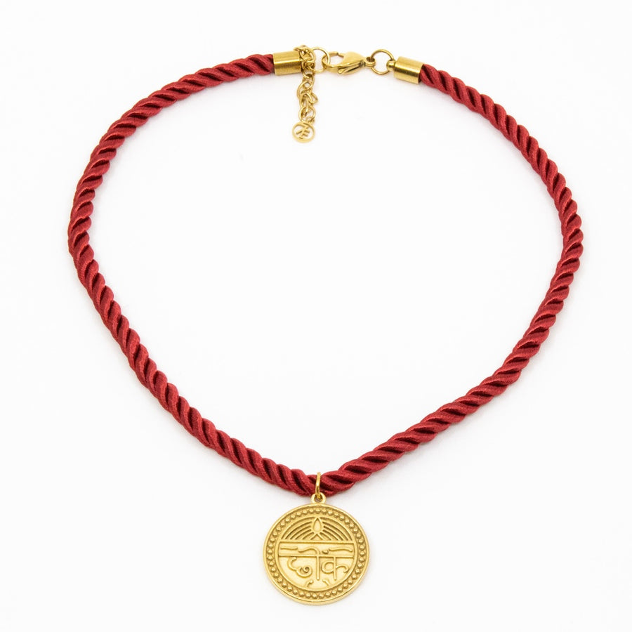 Good Health Rope Halsband Mörkröd