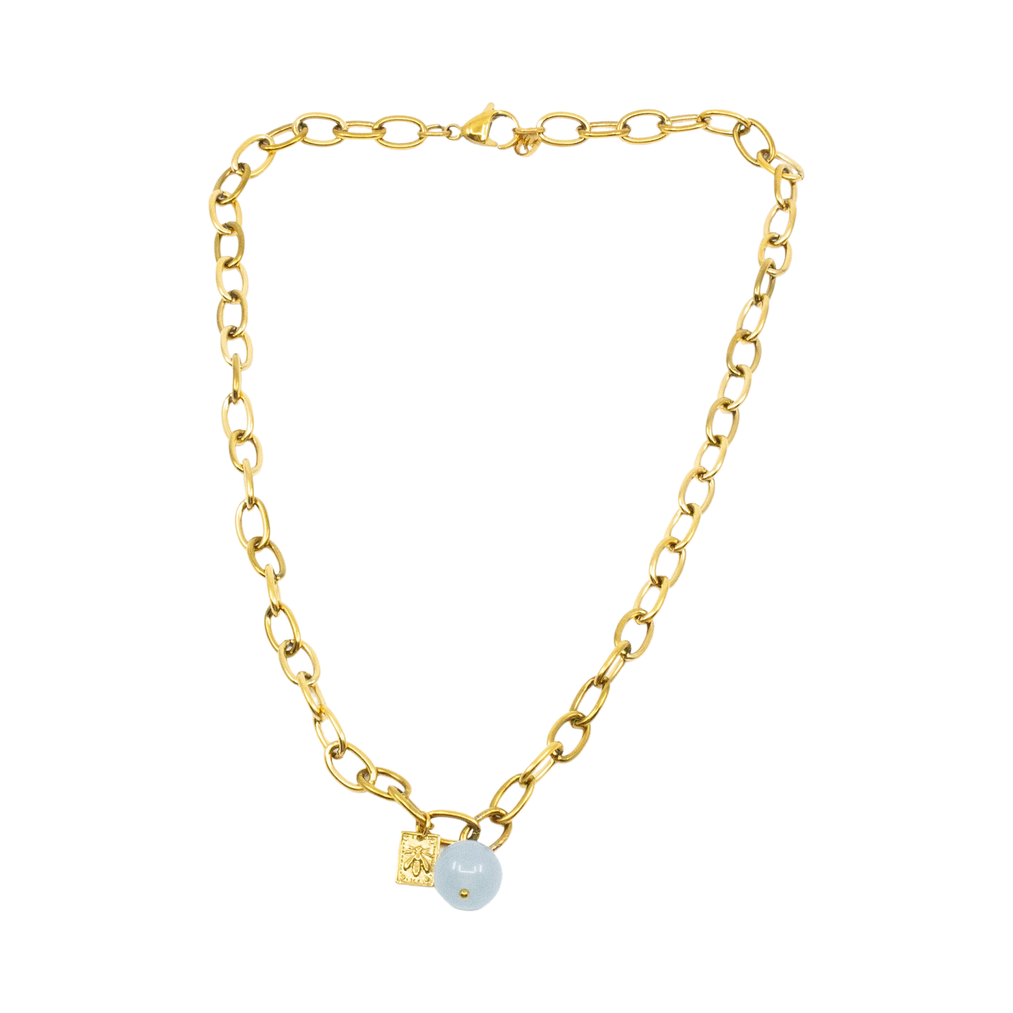 Ball Halsband Ljusblå