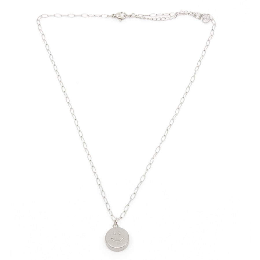 Smile Halsband 45cm Silver