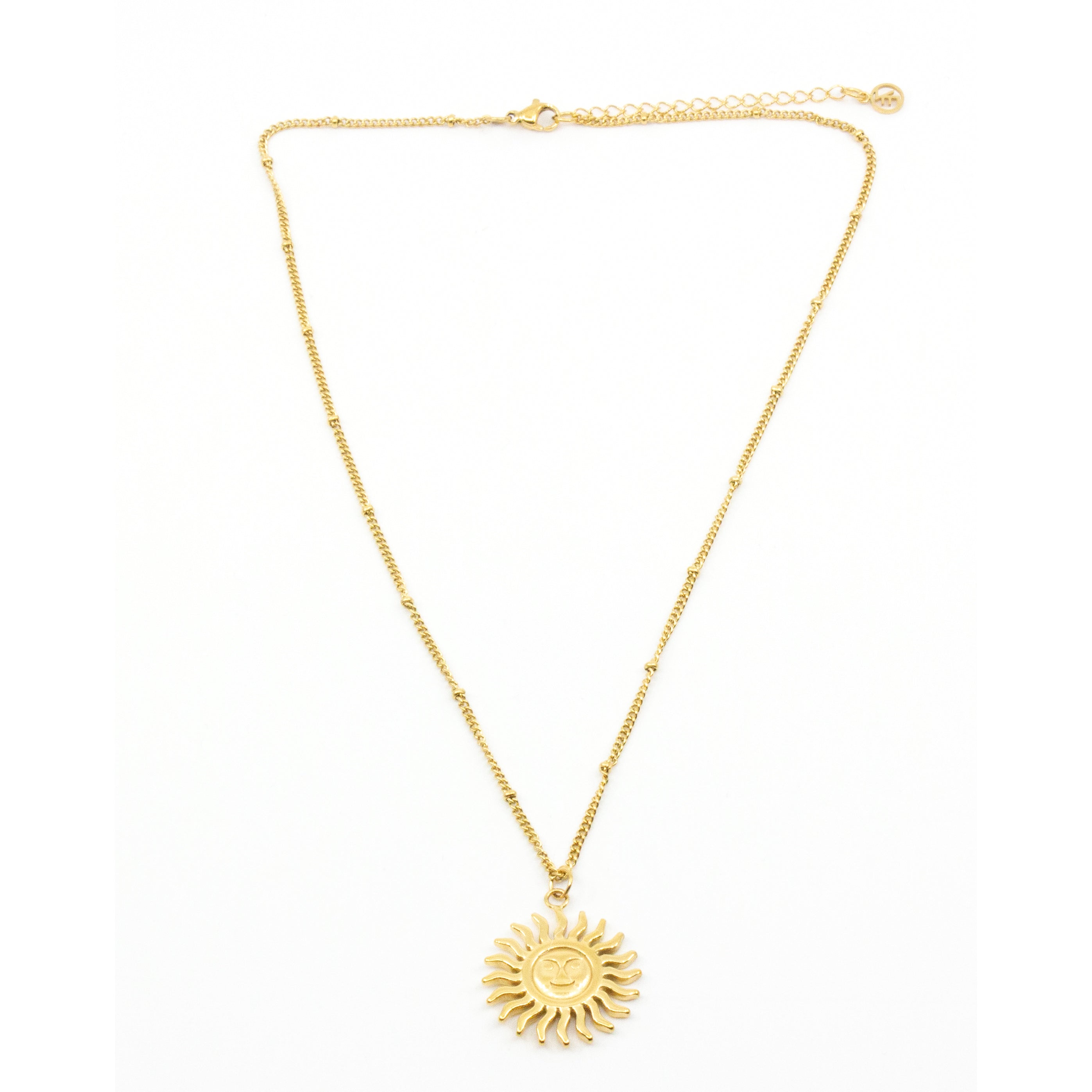 Sunburst Halsband Guld