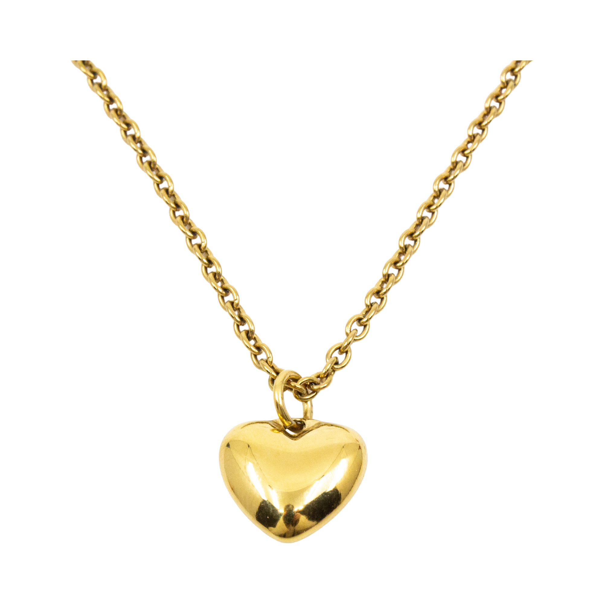 Classic Heart Halsband Guld