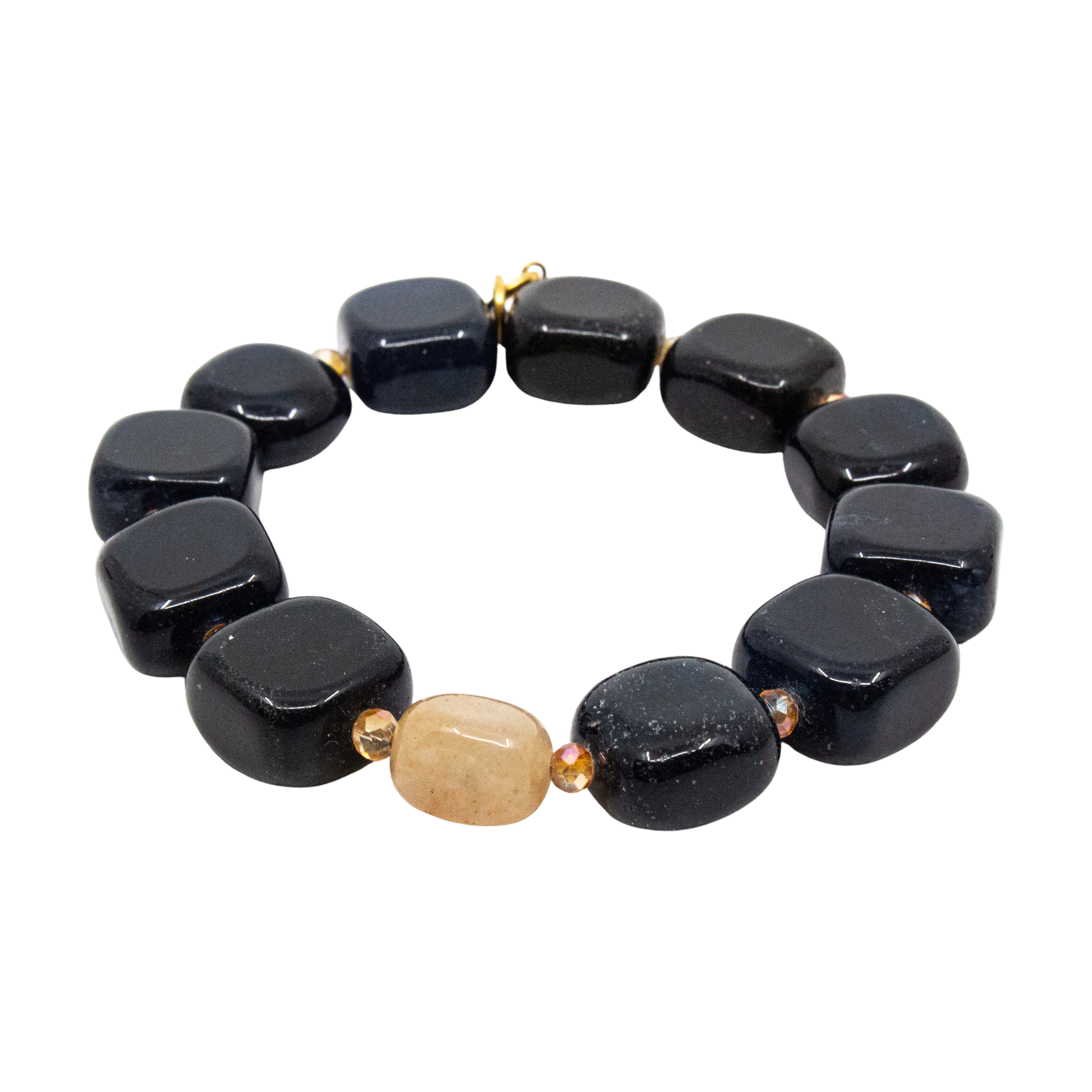Soft Cube Armband Blå