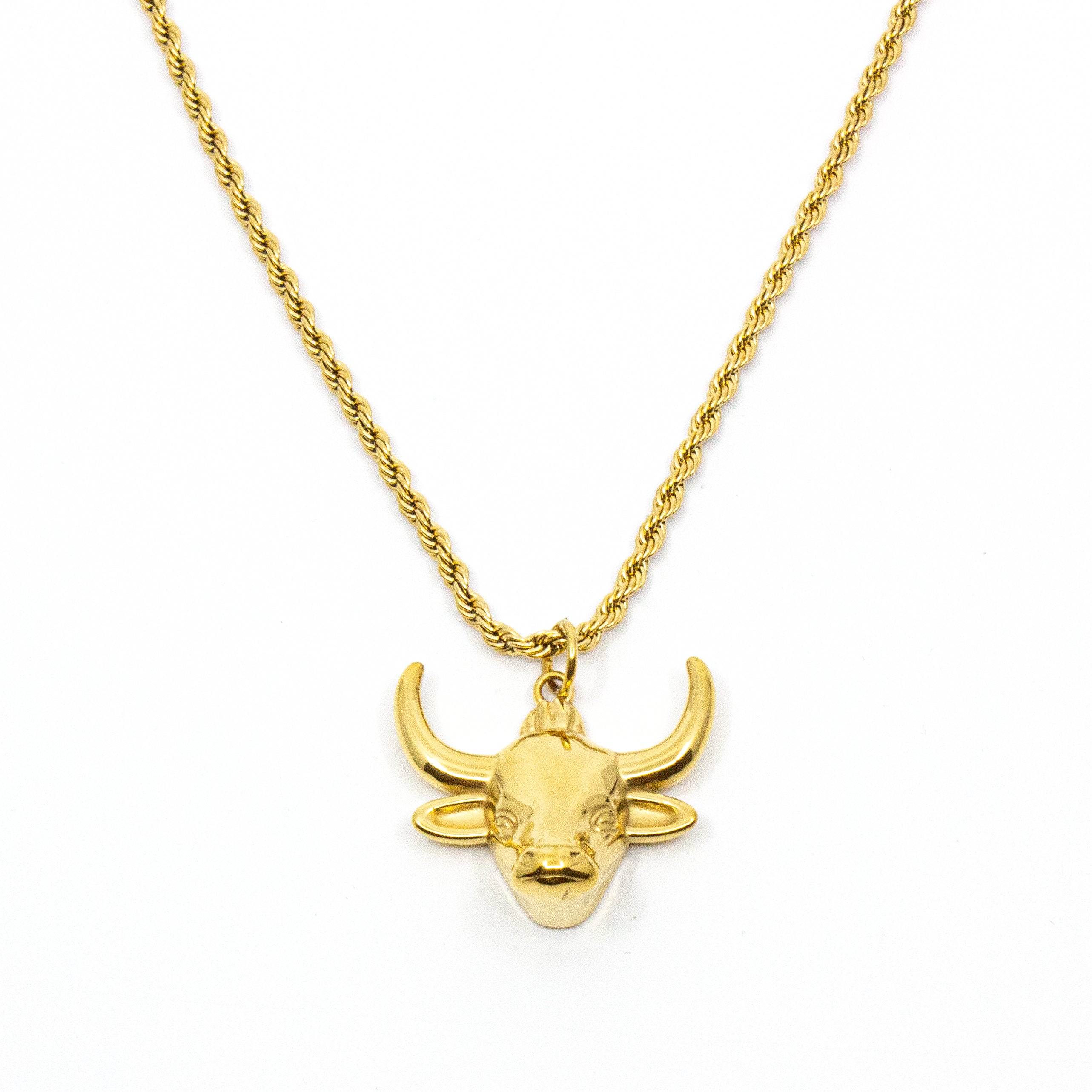 Cow Halsband 45cm Guld