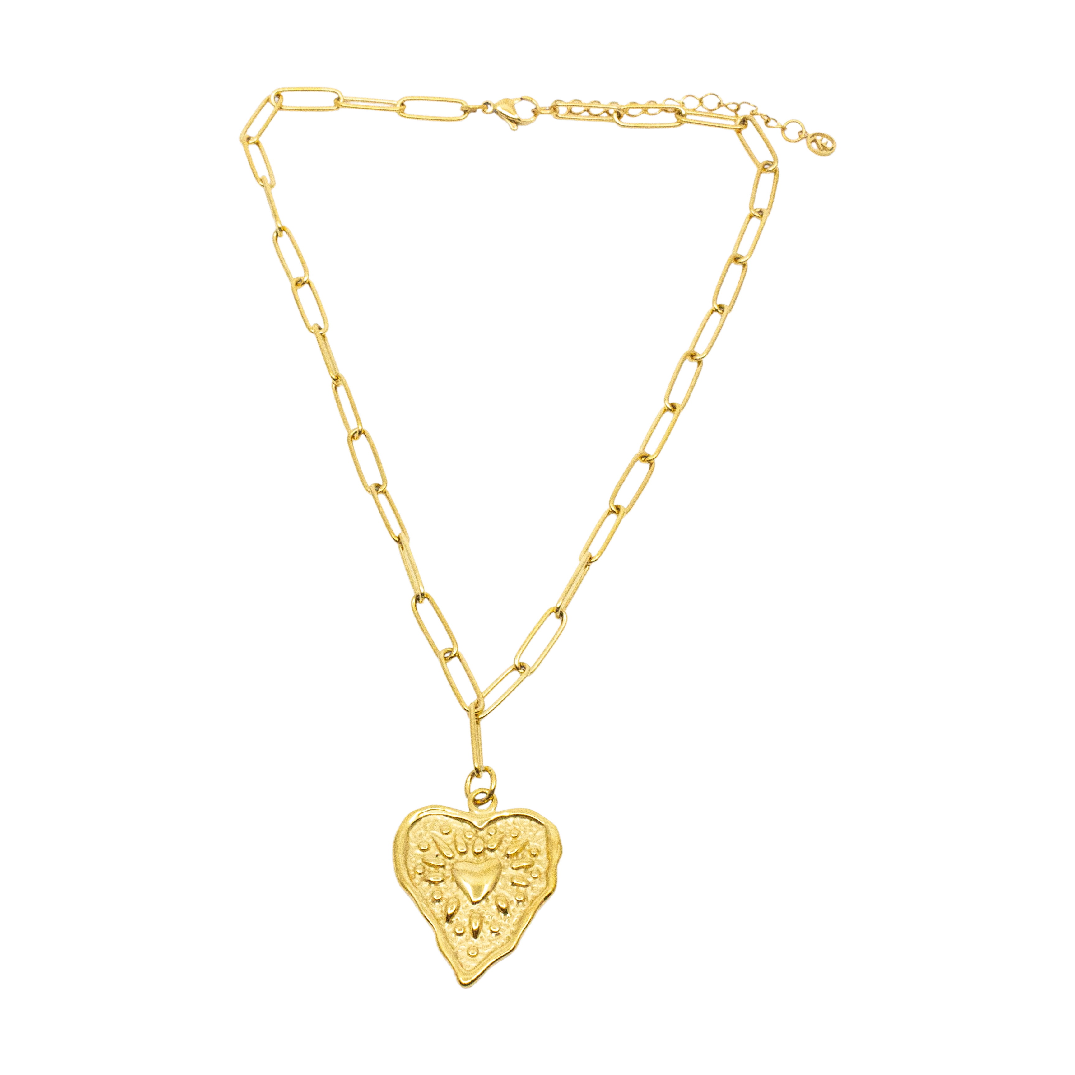 Western Heart Halsband 42cm Guld