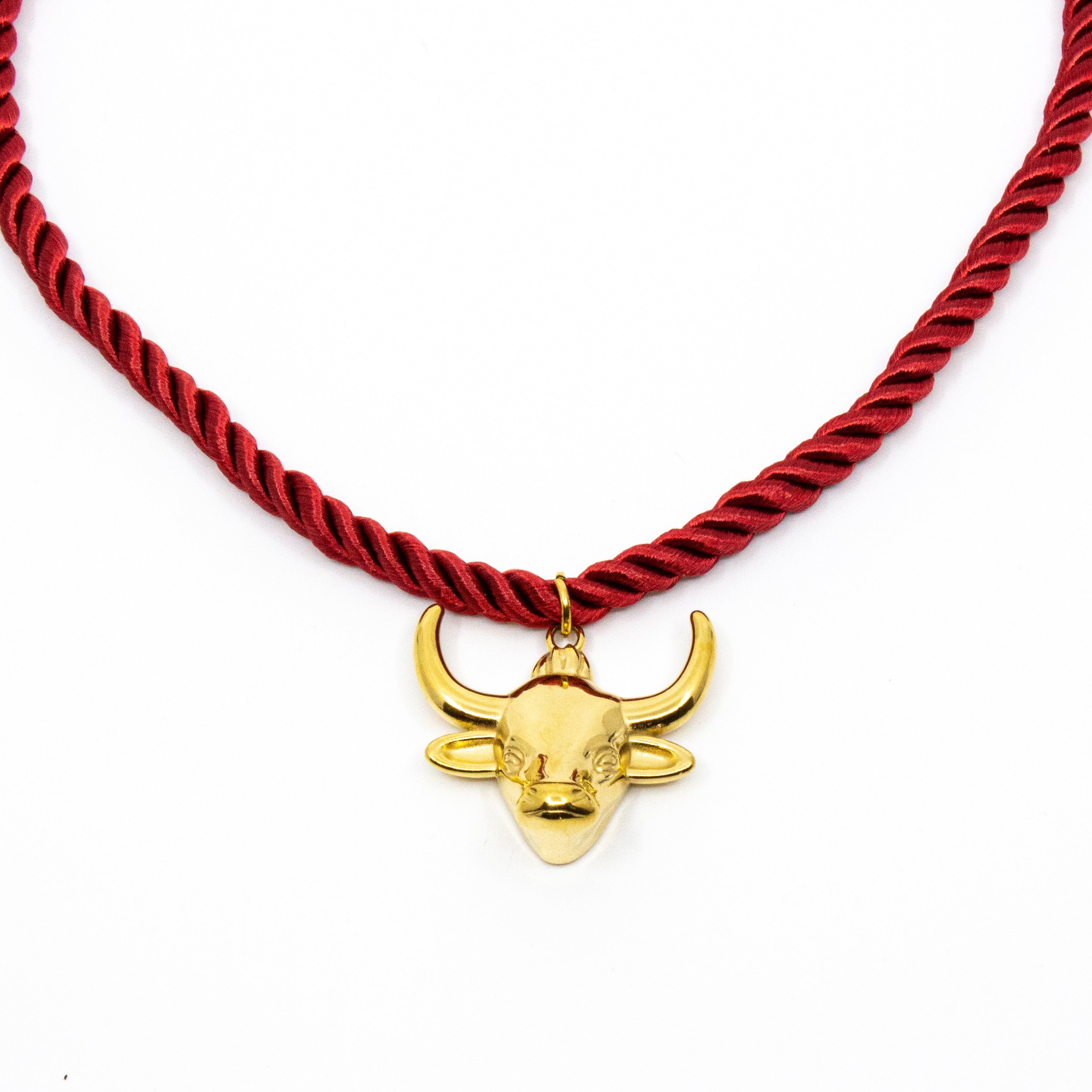 Cow Halsband Röd