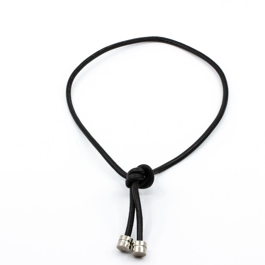 Lena Necklace Black/Silver