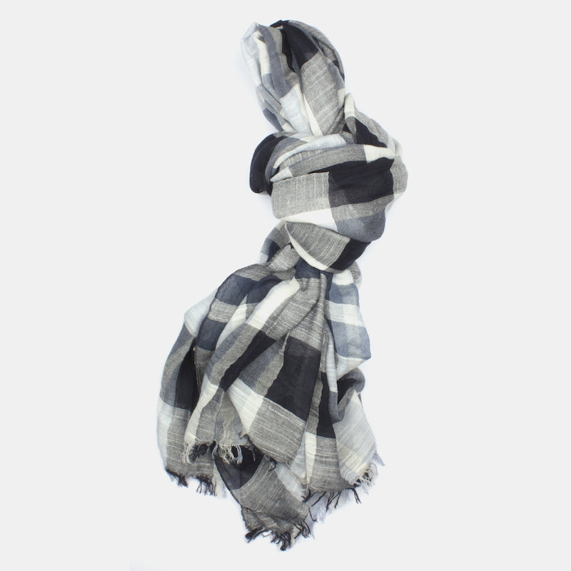 Chartres Sjal Blå Blå